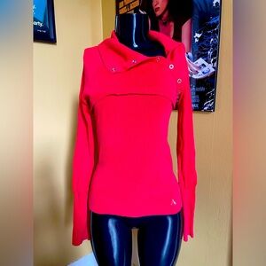 Women’s Armani Exchange Red Cowl Neck Sweater ( M)